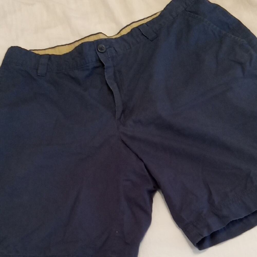 Izod Saltwater Men's Size 36 Navy Blue Shorts. Athleisure, Beach, Summer - Picture 4 of 10